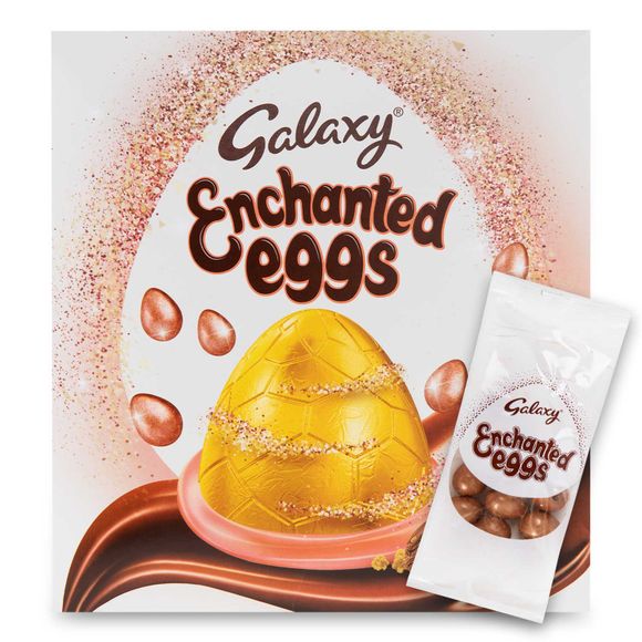 Galaxy Milk Chocolate Enchanted Eggs Large Easter Egg 206g